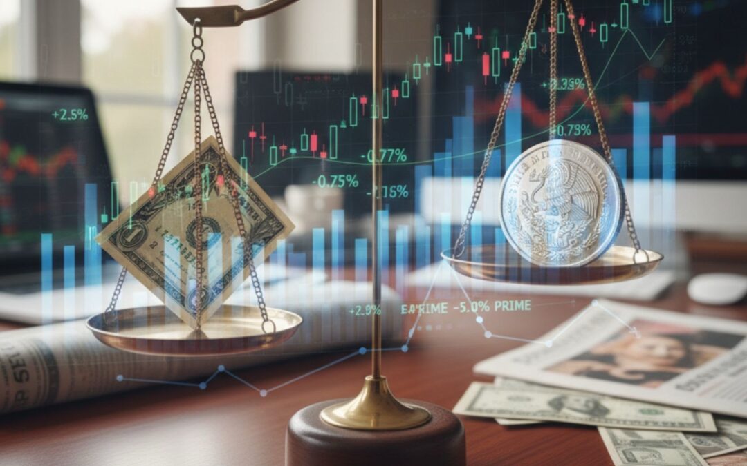 ¡México en racha histórica! La Bolsa rompe récords y el peso alcanza su mejor nivel en un año