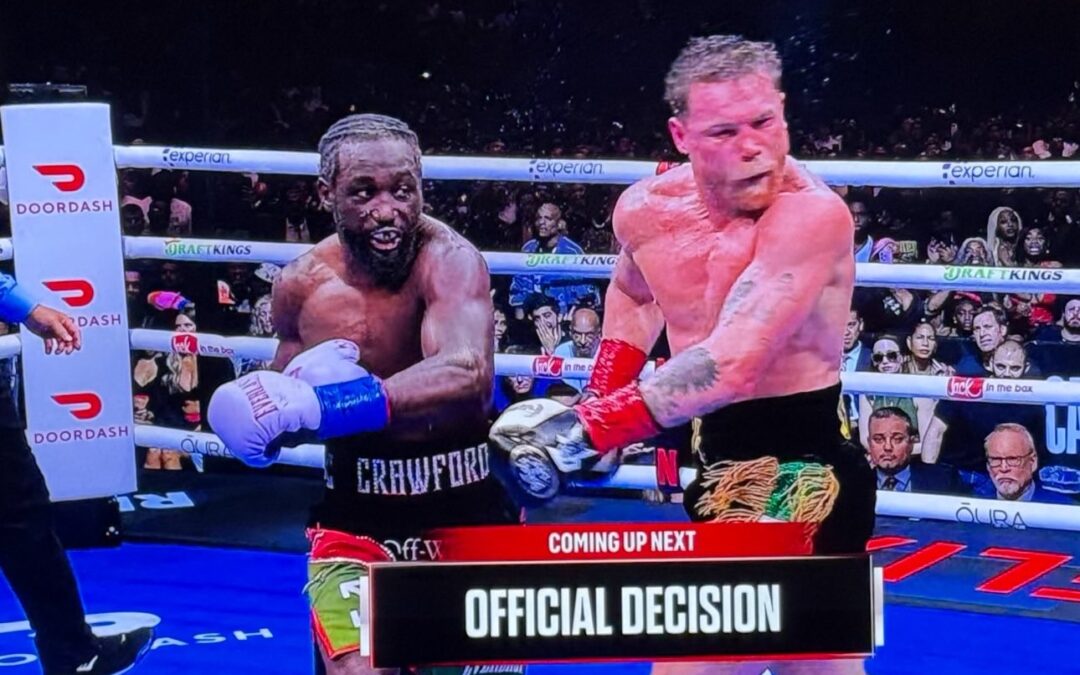 Canelo Álvarez Pierde sus Cinturones Indiscutidos ante Terence Crawford en Pelea Histórica