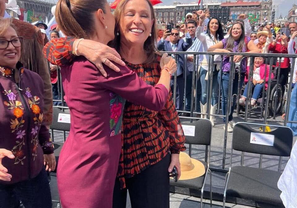 Nahle Elogia el Liderazgo de Sheinbaum en Palacio Nacional: Inspiración para la Transformación Nacional