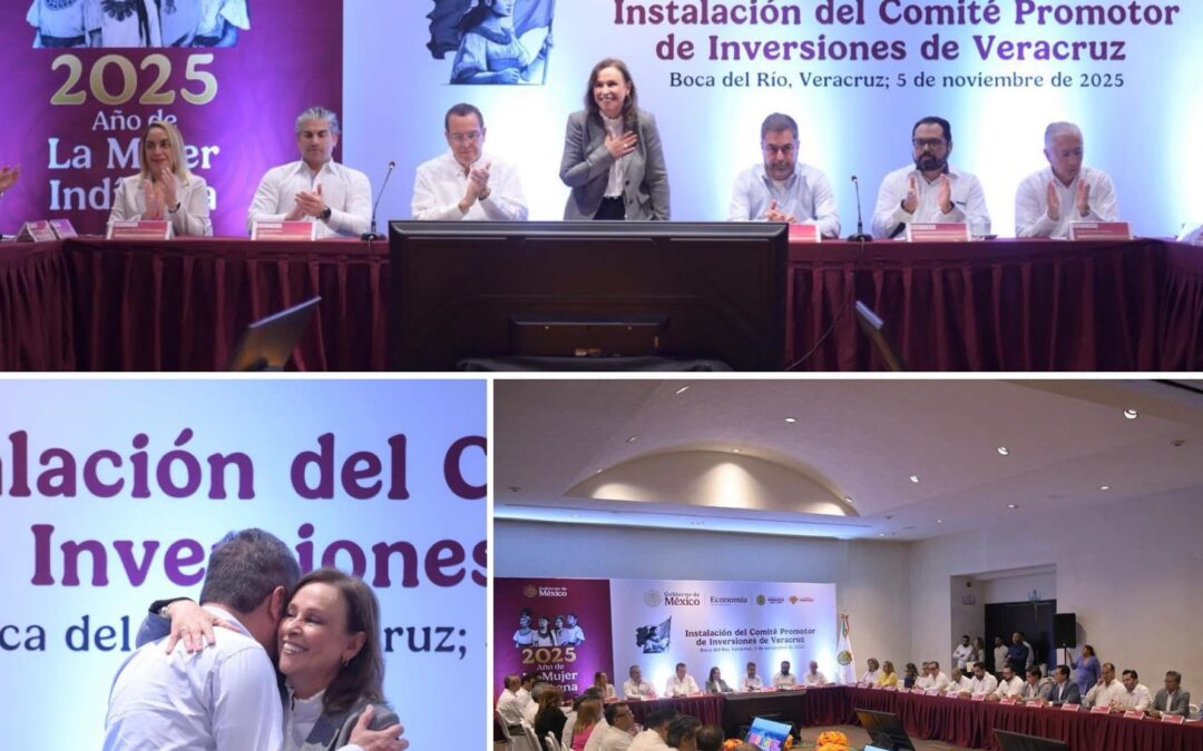 Veracruz lanza Comité Promotor de Inversiones alineado a la agenda de Claudia Sheinbaum: foco en industria, agro y empleo