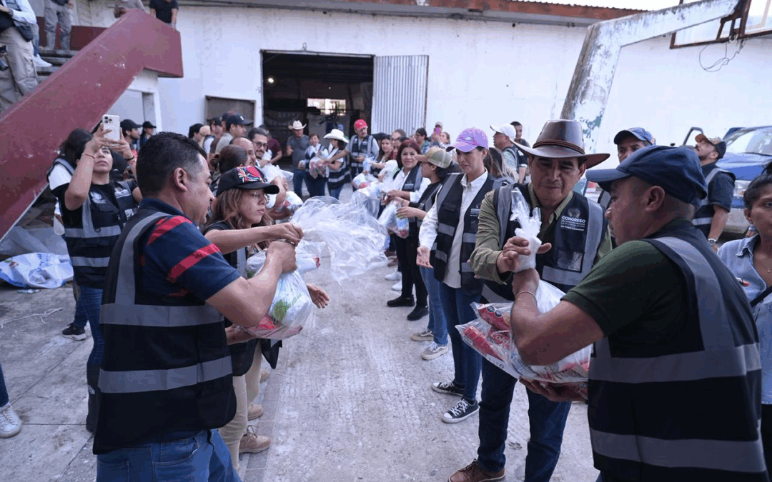 Intensifica Congreso entrega de apoyos a damnificados en el norte del estado