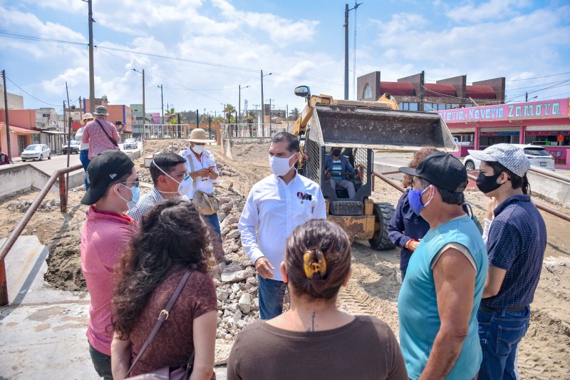 Avanza rescate de espacios públicos en Coatzacoalcos