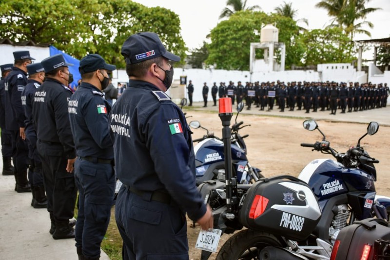 Gracias al buen manejo de recursos, Policía Municipal de Coatzacoalcos recibe más equipo