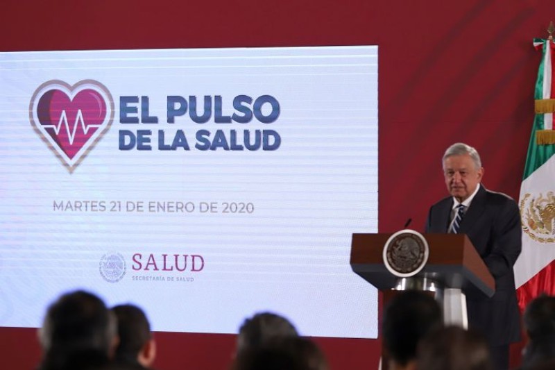 López Obrador presenta informe ‘El Pulso de la Salud’