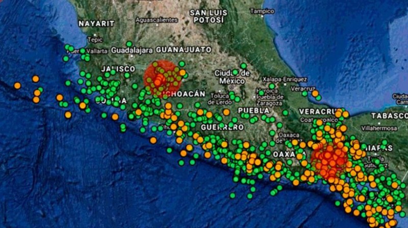 Científicos de la UNAM analizan enjambre sísmico en Michoacán