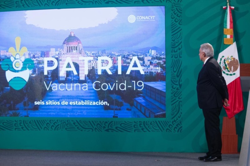 Avanza desarrollo de la vacuna mexicana ‘Patria’ contra COVID-19