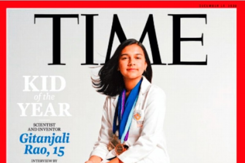 Revista Time nombra a Gitanjali Rao como la ”Niña del Año”