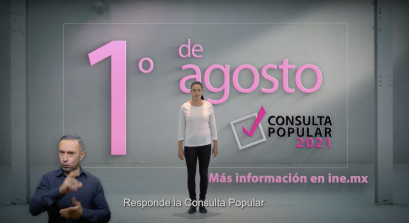 Inicia INE difusión de la Consulta Popular en tiempos oficiales de radio y televisión