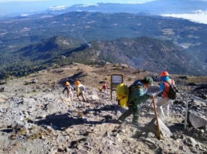 Se tiene un 90% de control y un 50% de liquidación en el incendio del Parque Nacional Cofre de Perote