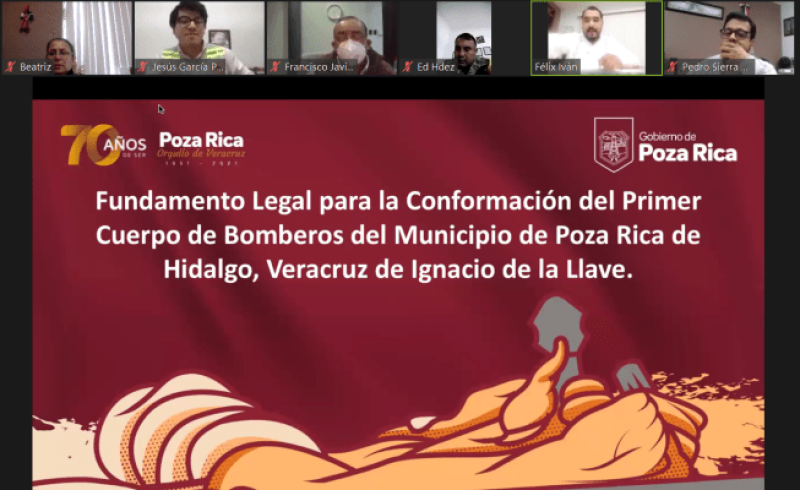 Aprueba Consejo Municipal de Protección Civil, conformación de Cuerpo de Bomberos de Poza Rica