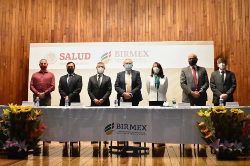 Firman convenio de colaboración Birmex y Conacyt