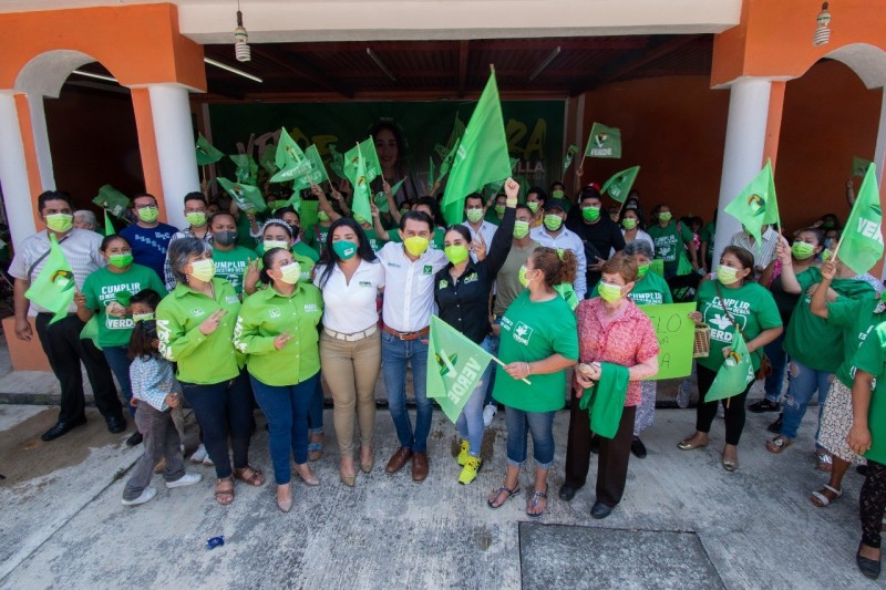 INICIAN CAMPAÑAS ASPIRANTES DEL PVEM EN TODO VERACRUZ