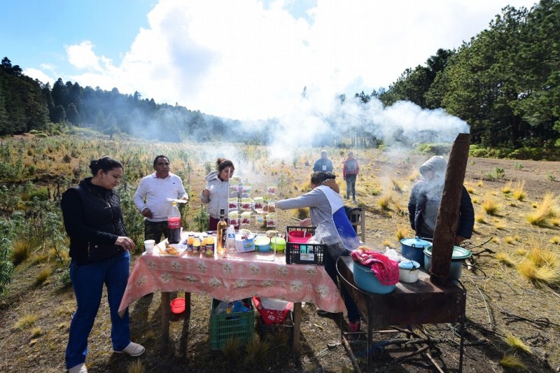 Habitantes del Cofre de Perote requieren más apoyos ante bajas temperaturas