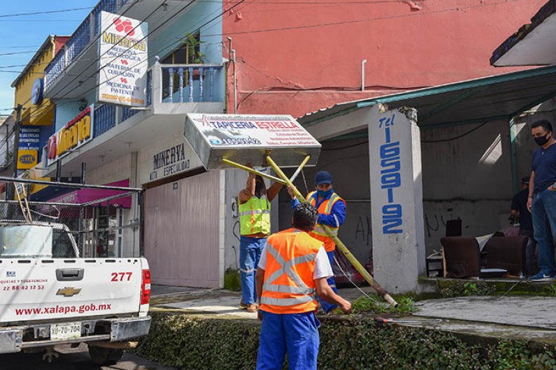 Implementan operativo de movilidad en la avenida Ruiz Cortines de Xalapa