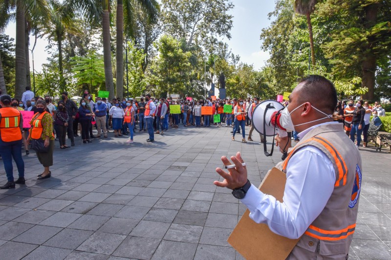 Realiza PC Municipal simulacro de evacuación