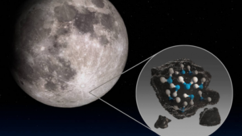 Agua en la luna se podría extraer para una colonia: Astrónomo