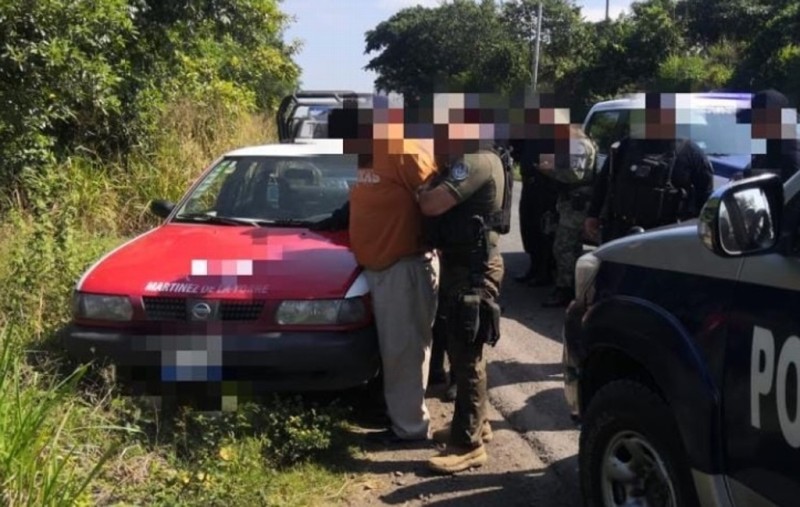 Detienen a presunto secuestrador y rescatan a víctima en Martínez de la Torre, Veracruz