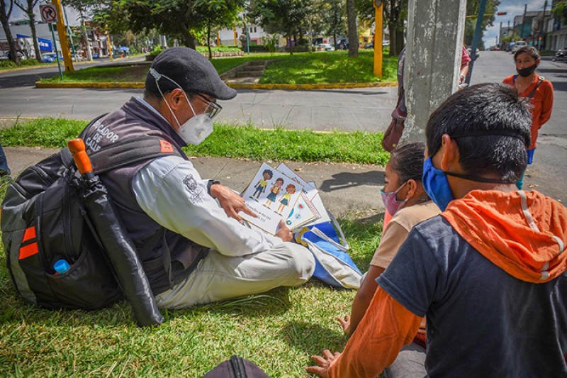 Educadores de Calle, visibilizando los derechos de niñas, niños y adolescentes