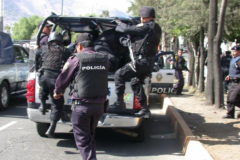 Reportan enfrentamiento entre policías y delincuentes en Las Vigas, Veracruz